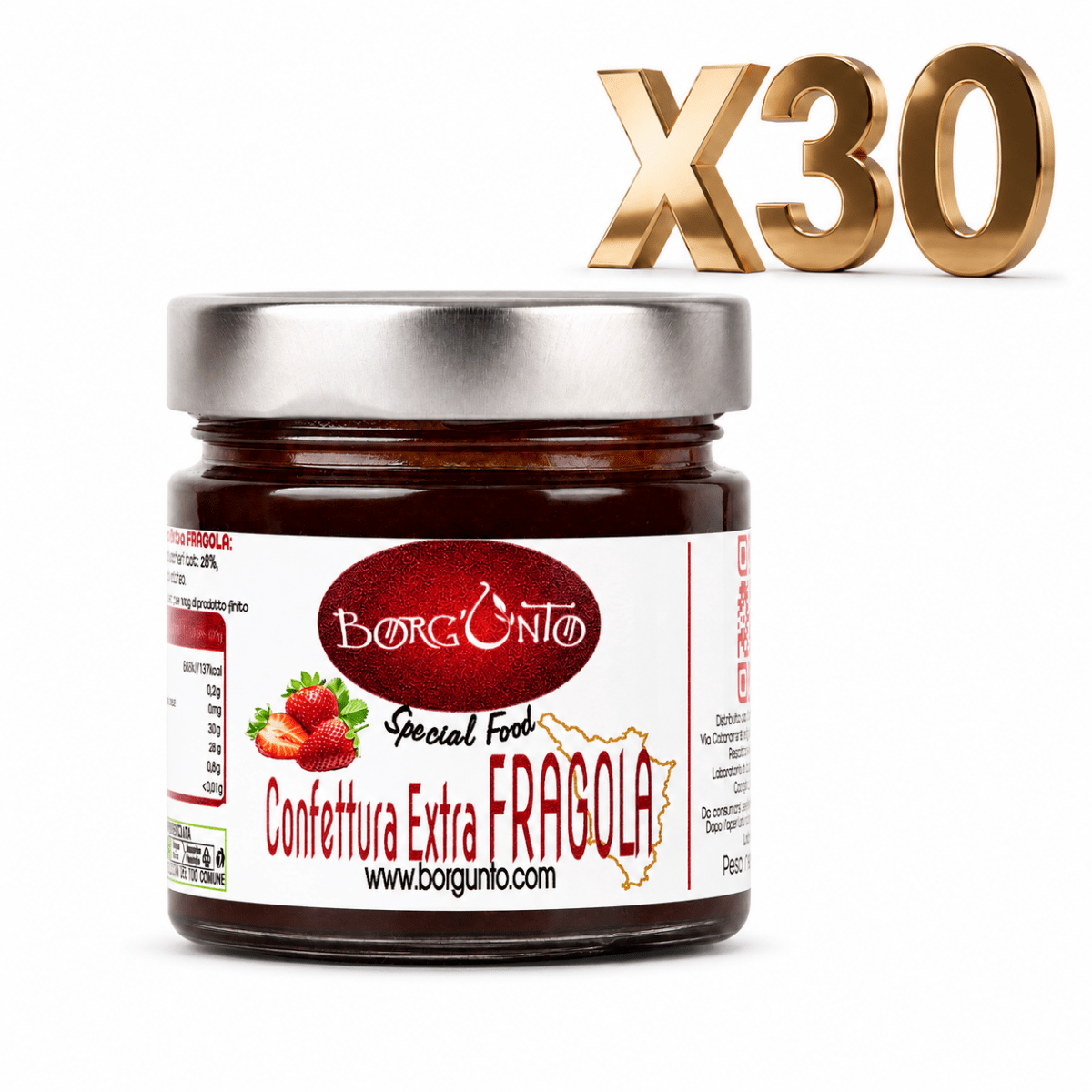 Confettura di Fragola Special Fruit – Borgunto - Borgunto